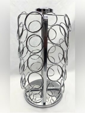 Keurig Silver Rotating 36 K-Cup Carousel Holder